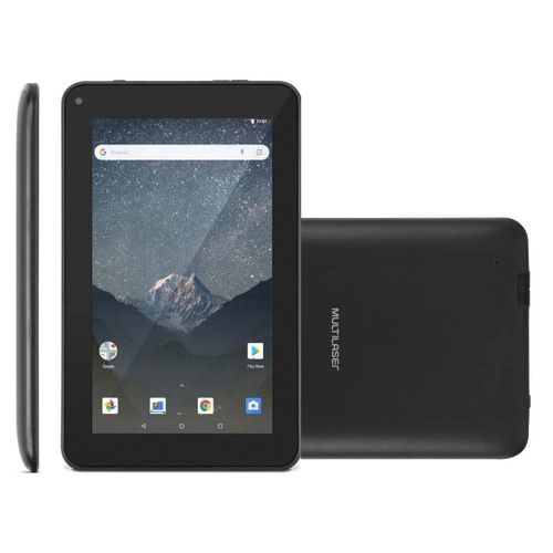 Tablet Multilaser M7S Go NB31 7" 16GB preto e 1GB de memoria