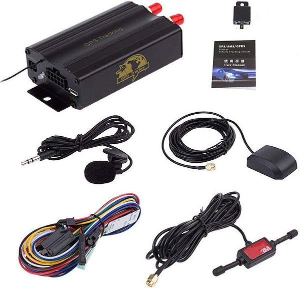 Rastreador de carros moto caminhão gps TK103A com gprs