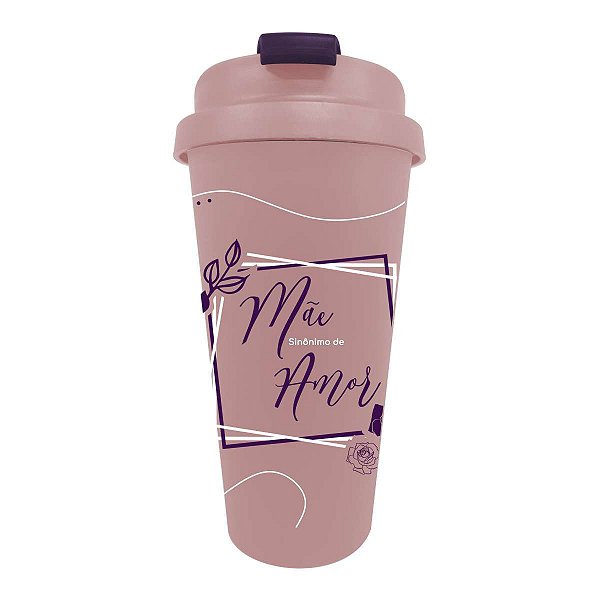 COPO TERMICO 500ML MAE SINONIMO DE AMOR