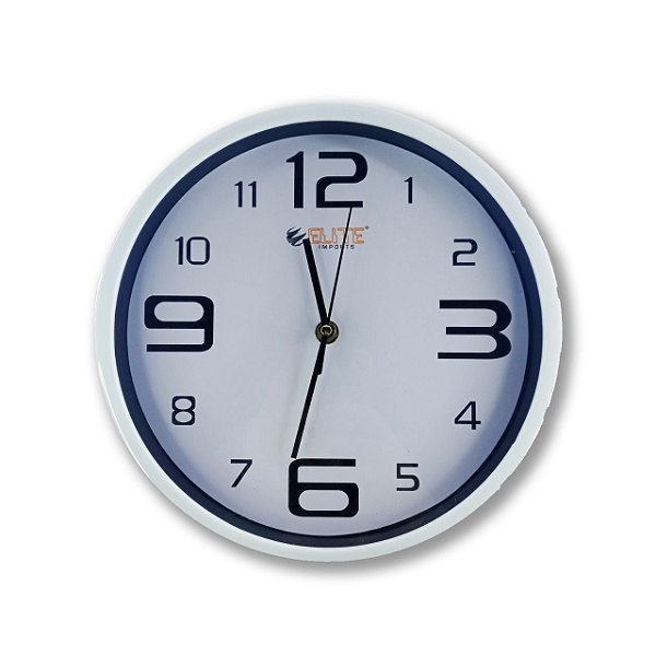 Relogio de Parede Redondo 25cm Sortido