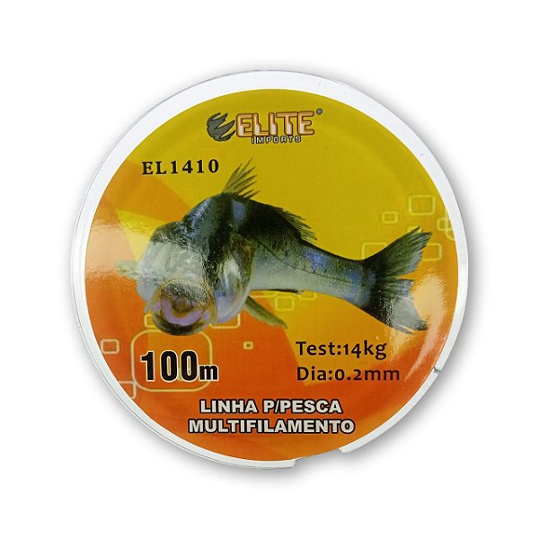 Linha De Pesca Multifilamento 20Mm 100M 14KG