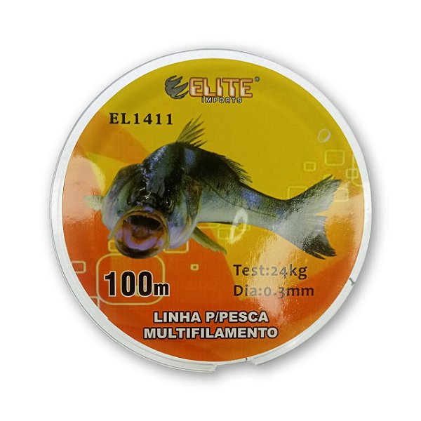 Linha De Pesca Multifilamento 30Mm 100M 24KG