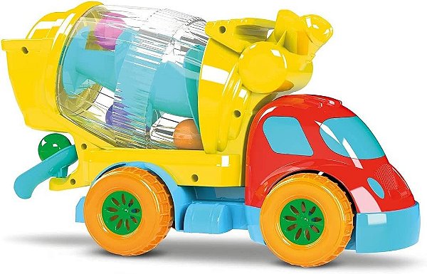 CAMINHAO ROBUSTUS BETONEIRA KIDS DIVER TOYS REF 8011