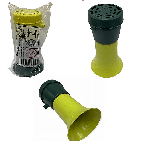 Vuvuzela Copa Brasil Torcida Verde E Amarela Corneta