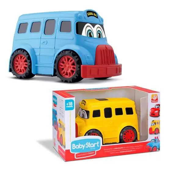 Brinquedo Para Bebe School Bus - Silmar 9140