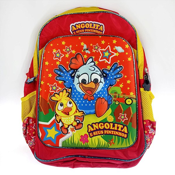 Mochila Galinha Pintadinha