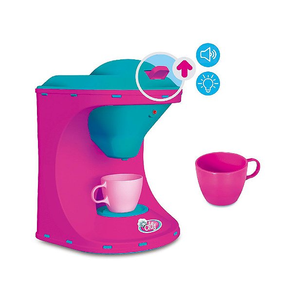 Cafeteira+Xicara Infantil Coleção Le Chef - Usual Brinquedos