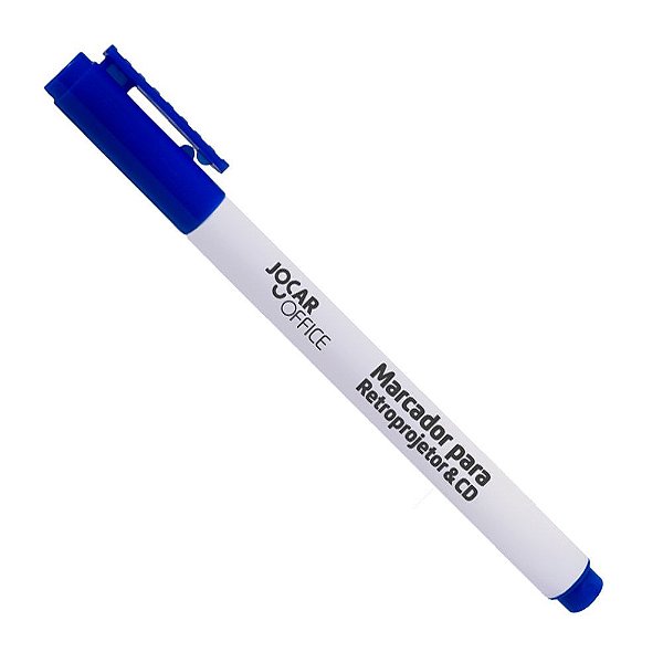 CANETA PARA CD PERMANENTE AZUL
