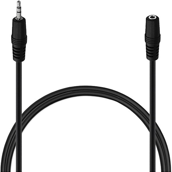 CABO EXTENSOR P2 MACHO X P2 FÊMEA C/ 1,5M