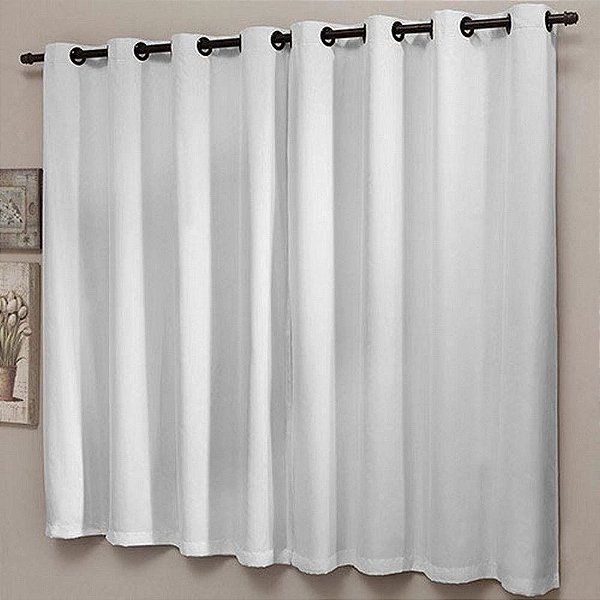 CORTINA SUBLIME BRANCA 2,80X2,20M