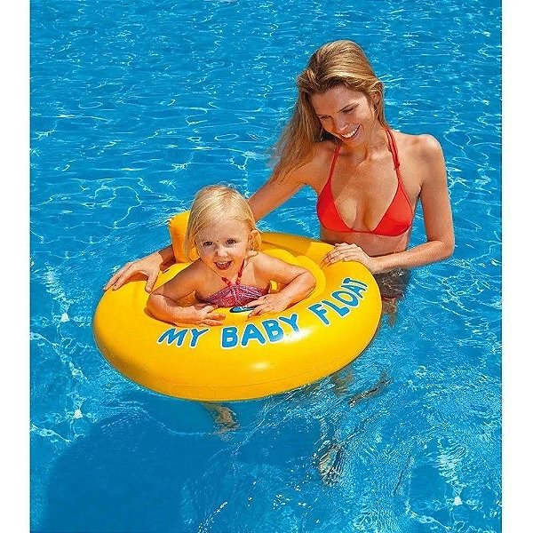 Baby Bote Inflavel Conforto Infantil com Fralda 70cm intex