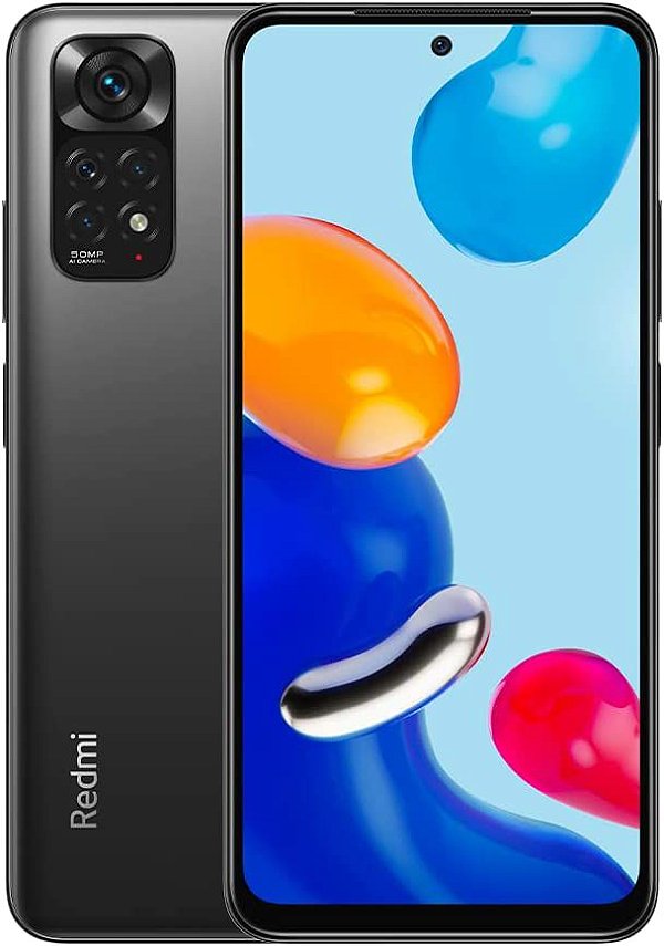 Xiaomi Redmi Note 11 (MediaTek) Dual SIM 128 GB carbon gray 4 GB RAM