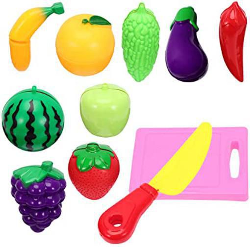 Kit Cozinha Frutas/Vegetais Com Cortes Velcro