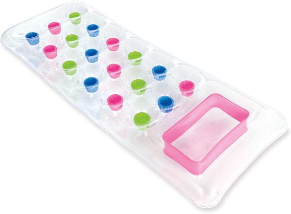 Colchão Inflavel Bronzeador French - Intex ROSA