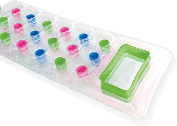 Colchão Inflavel Bronzeador French - Intex VERDE