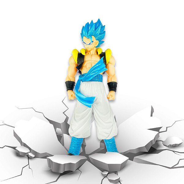 Action Figures Boneco Dragon Ball Super Goku Super Saiyajin Blue Big Size  King Clustar Bandai Banpresto 