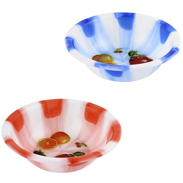 BACIA PLASTICA SILICONADA 25CM 3,2L COLORIDA