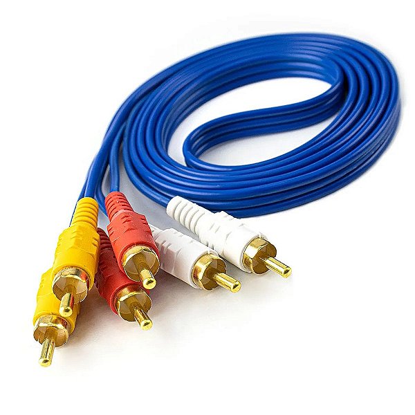 CABO RCA AUDIO E VIDEO 3 METROS