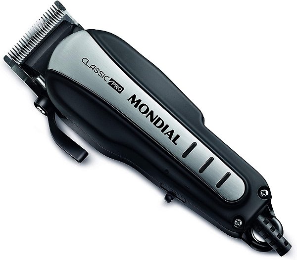 Cortador De Cabelo Mondial Cr-03 Maquina 4 Pentes Cortar 110V
