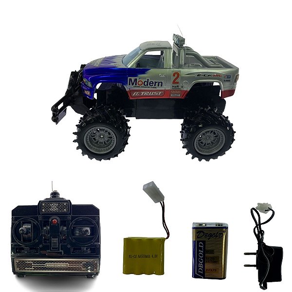 Carrinho De Controle Remoto Monster Truck