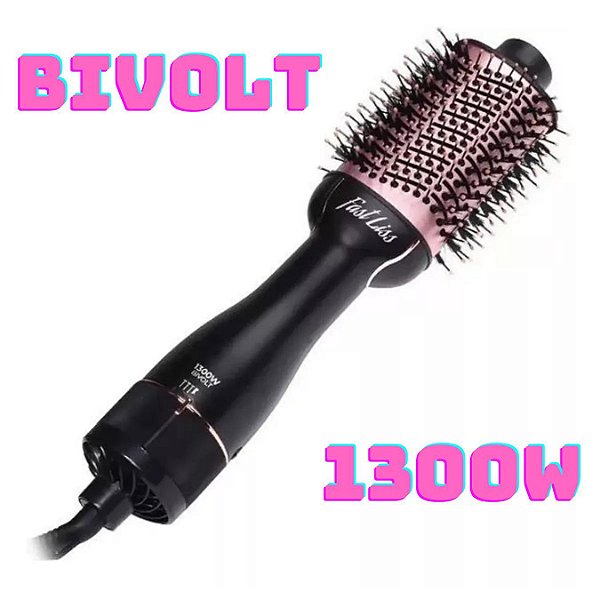 Escova Secadora Modeladora 1300w Bivolt - Fast Liss Ws 300