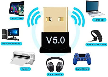 Adaptador USB Bluetooth 5.0 Wireless Transmissor Bluetooth