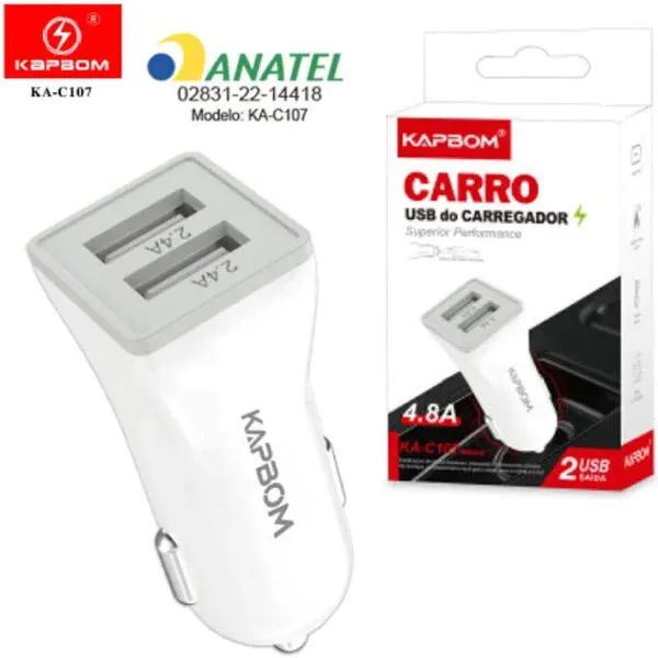 CARREGADOR VEICULAR 4,8 KAPBOM
