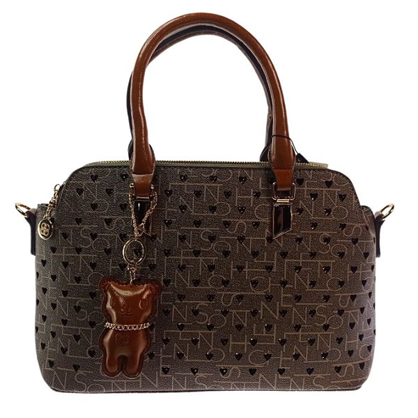 BOLSA FEMINIA CINZA EM PU CHENSON CG83945