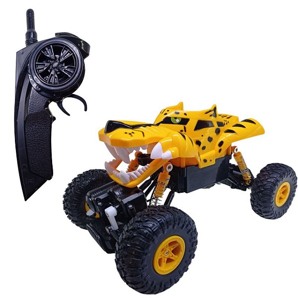 Carro Monster Truck Carrinho De Controle Remoto Recarregavel