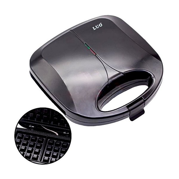 Maquina de Waffle Luo Pratic 750W  220V