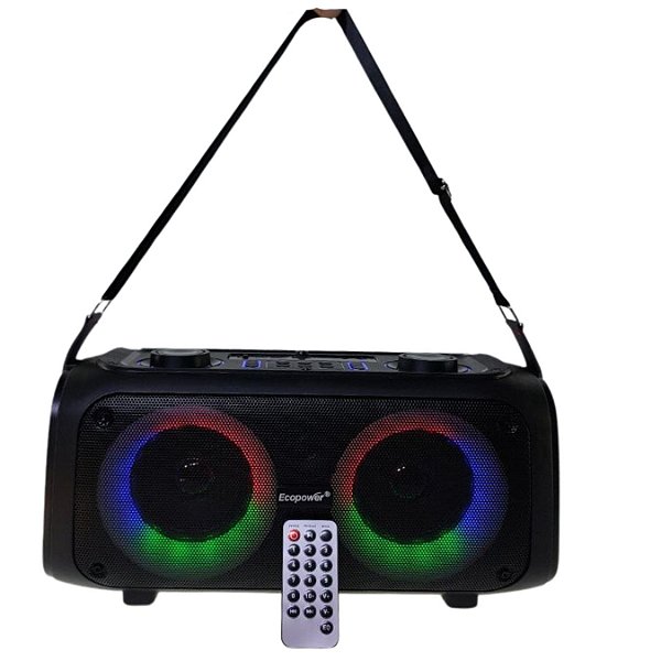 CAIXA DE SOM SPEAKER ECOPOWER EP-2216 PRETO