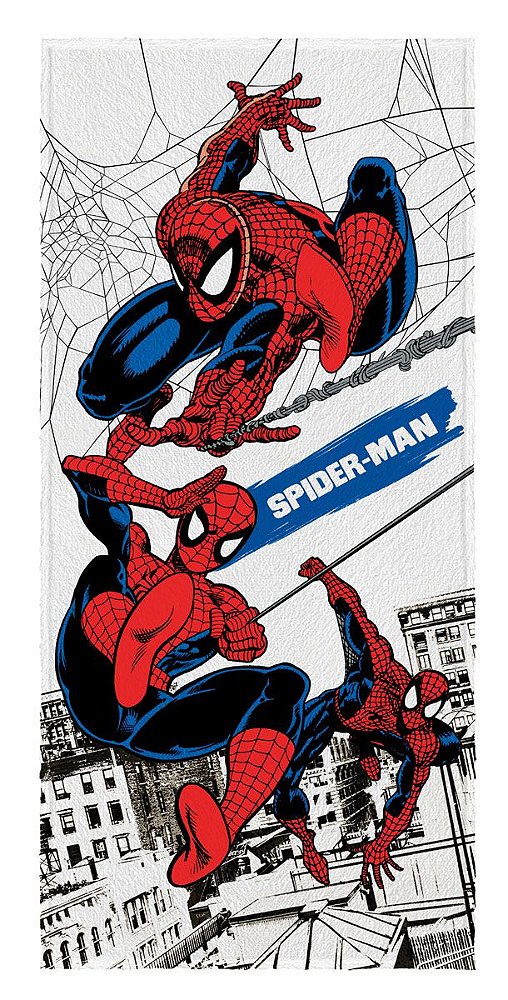 Toalha De Praia Felpuda Lepper Modelo: Homem Aranha