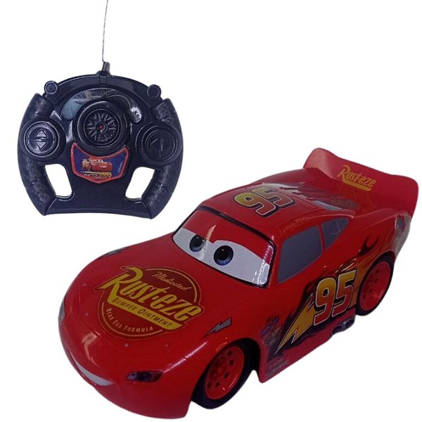 Carro De Controle Remoto Relâmpago Mcqueen 21cm