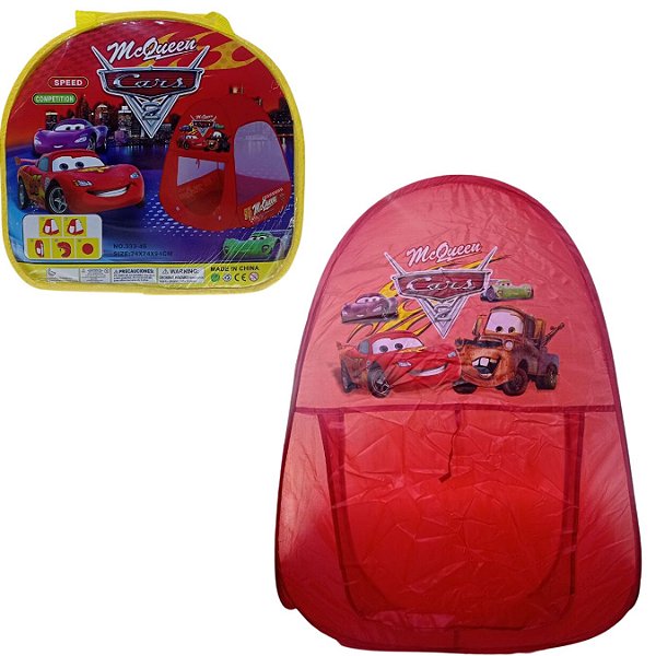 Barraca Toca Infantil Dobravel Mcqueen Carros