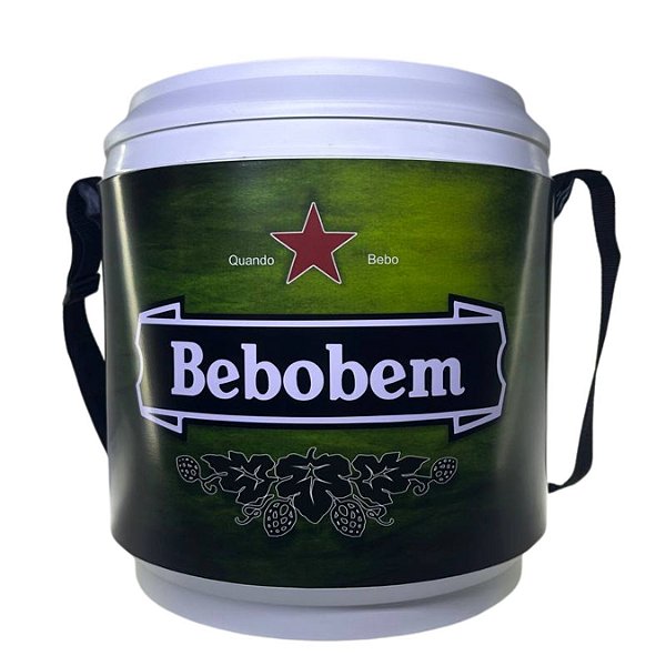 Cooler  térmica 24 Latas bebidas 20 litros Cor:Verde