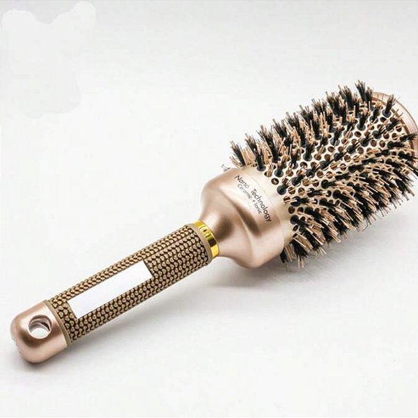 ESCOVA REDONDA DE CABELO NANO TERMICA CERAMICA E IONICA