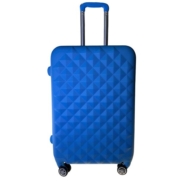 Mala De Viagem Rodinha ABS  Media 23kg  Rígida Cor:Azul bb