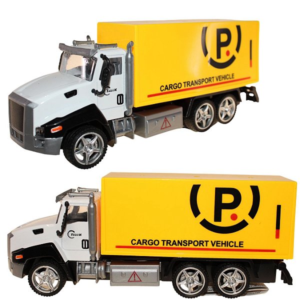 Caminhão De Ferro,Plastico Colecionáveis 19cm Modelo:Bau