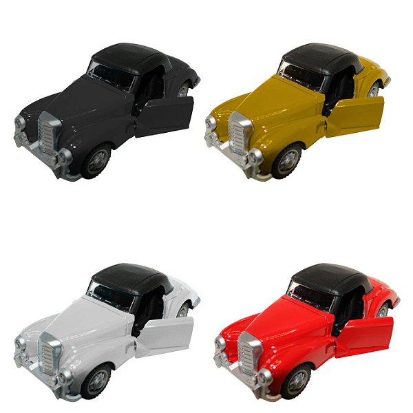 Carro De Ferro 12cm 1:36 Acorda Abre a Porta Colecionaveis