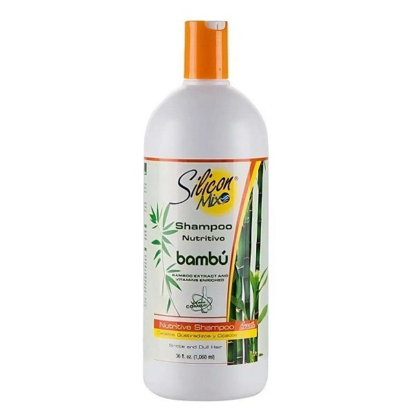 Shampoo Silicon Mix Nutritivo Bambu Para Hidratação 1litro