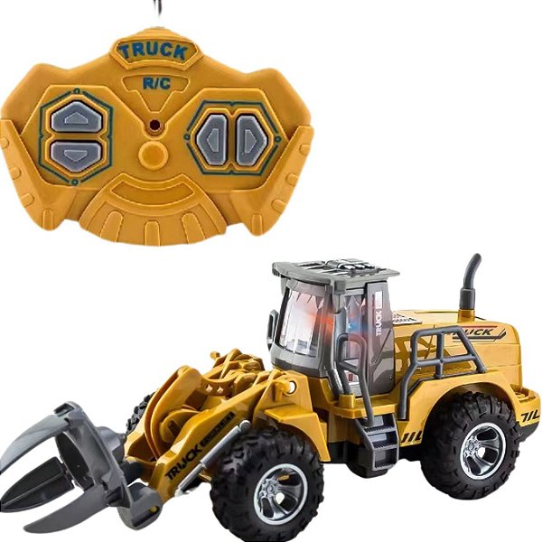 Trator Controle Remoto Com Luz Recarregavel MODELO:02