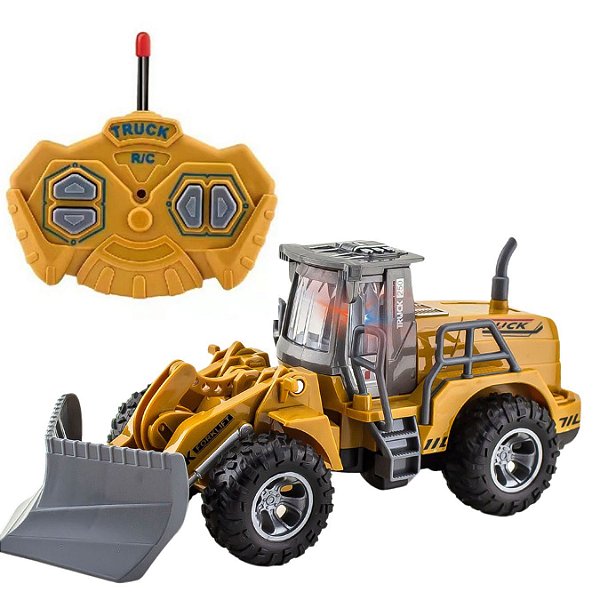 Trator  Controle Remoto Com Luz Recarregavel MODELO:04