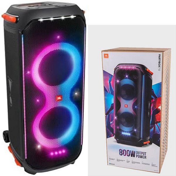 Caixa De Som Bluetooth Jbl Partybox 710 Led 800w Rms Preto