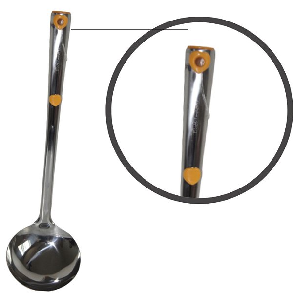 CONCHA DE INOX 36 CM