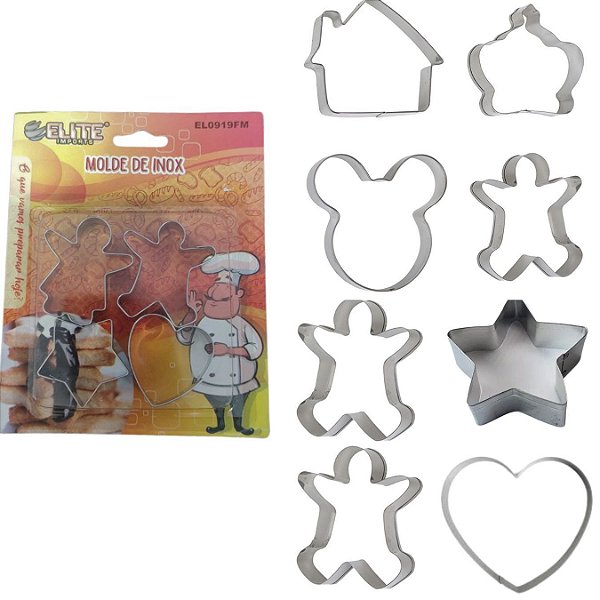 MOLDE DE INOX ELITE VARIADOS