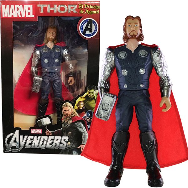 BONECO AVENGERS VINGADORES MARVEL  38CM Personagem:Thor