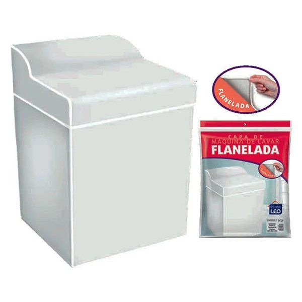 CAPA DE MAQUINA DE LAVAR FLANELADA PLAST LEO