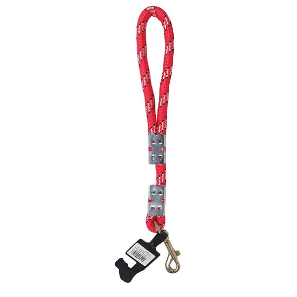 Guia De Corda Especial 35 CM 16MM Furacaopet Vermelho