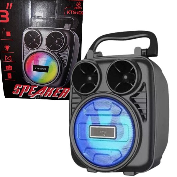 Caixa De Som 3 Polegadas Com Suporte de Celular