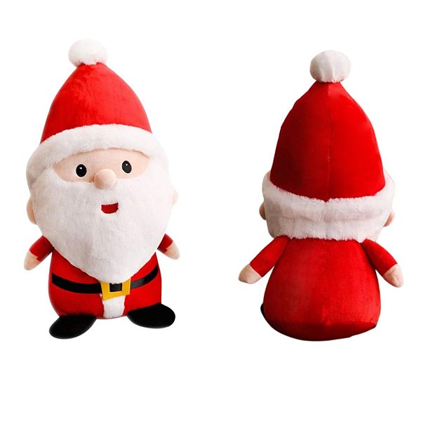 PAPAI NOEL BABY BONECO PELUCIA 25 CM ENFEITE DE NATAL